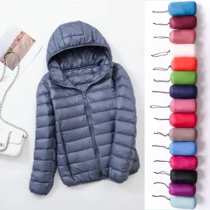 Giacca leggera donna autunno inverno, calda e alla moda